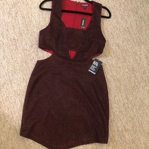 Express Side Cut-Out Dress